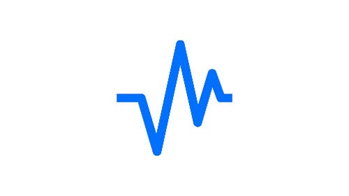 Icon of an angular graph line