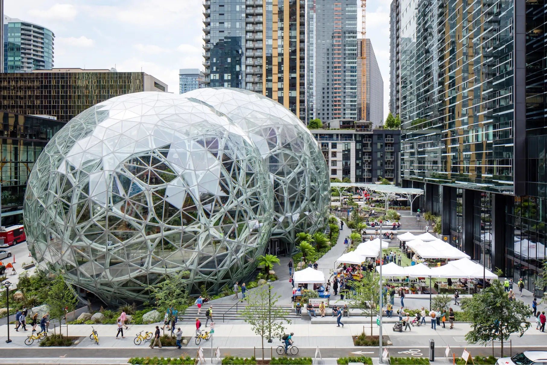 Amazon HQ, The Spheres, Seattle, WA