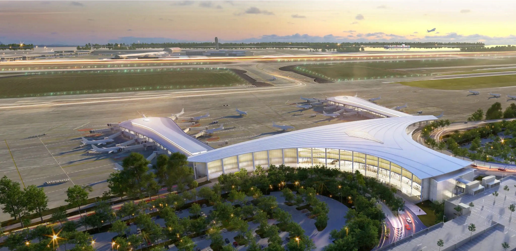 Aéroport international Louis Armstrong, Nouvelle-Orléans, Louisiane