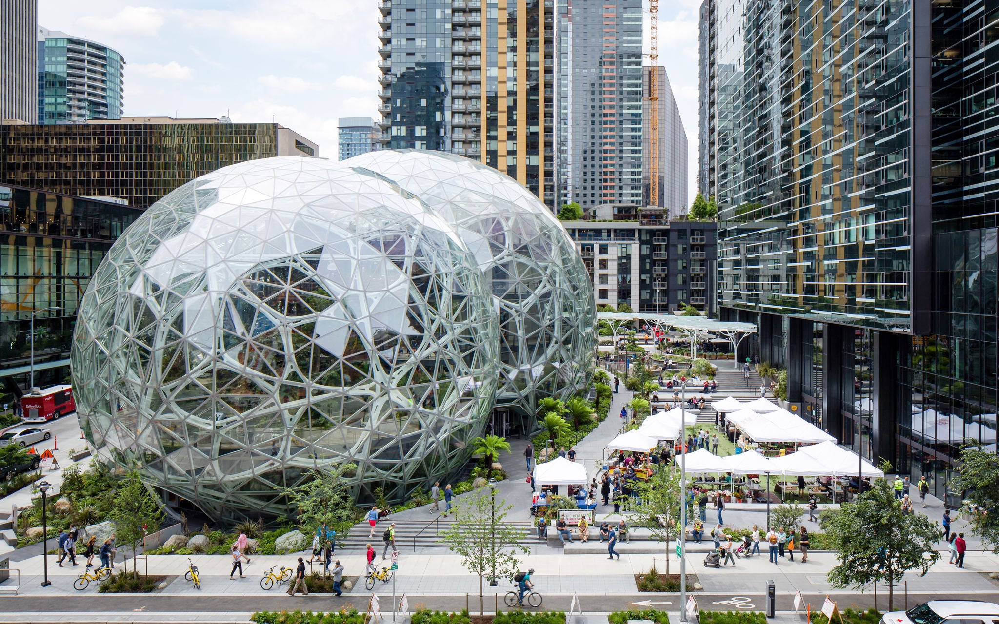 Domed structures in Seattle